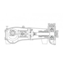 7206-0365-00B Шток удлененный для насоса Аплекс SC-45L (Aplex)