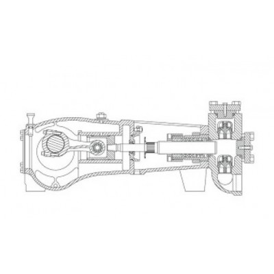 7206-0365-00B Шток удлененный для насоса Аплекс SC-45L (Aplex)