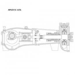 7203-0108-00C  Корпус сальника для бурового насоса Аплекс SC-115L (Aplex)